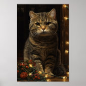 Cute Kerstmis Poster (Voorkant)