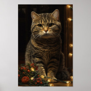 Cute Kerstmis Poster