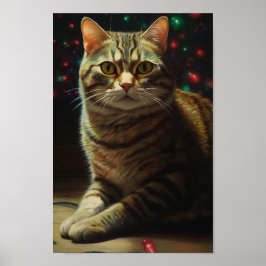 Cute Kerstmis Poster