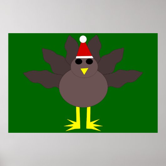 Cute Kerstmis Poster Turkije (Voorkant)