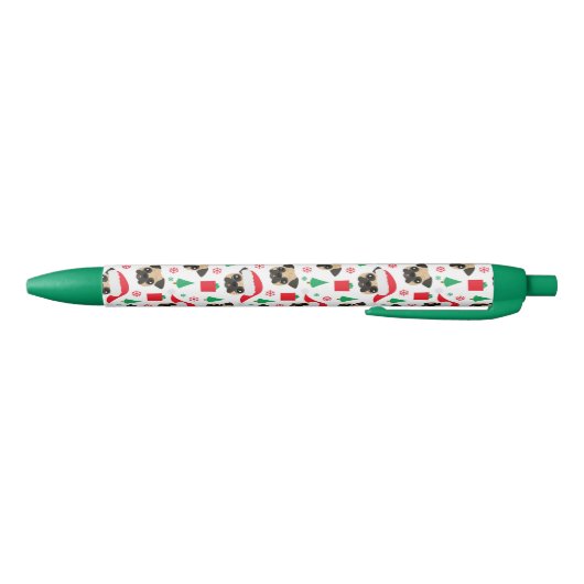 Cute Kerstmis Pug Pen (Bodem)