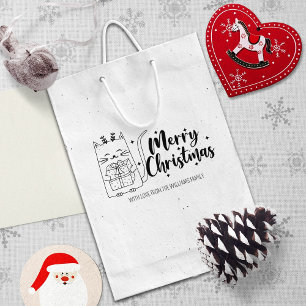 Cute Kerstmis Rubberstempel