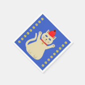 Cute Kerstmis Servet (Hoek)