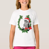 Cute Kerstmis Slaapshirt Shirt Dress (Voorkant)