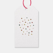 Cute Kerstmis Stockings Gift Labels Cadeaulabel (Achterkant)