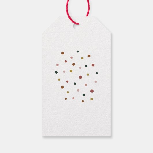 Cute Kerstmis Stockings Gift Labels Cadeaulabel (Achterkant)