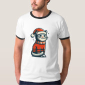 Cute Kerstmis T-shirt (Voorkant)