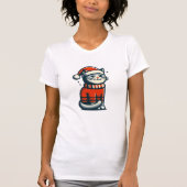 Cute Kerstmis T-shirt (Voorkant)