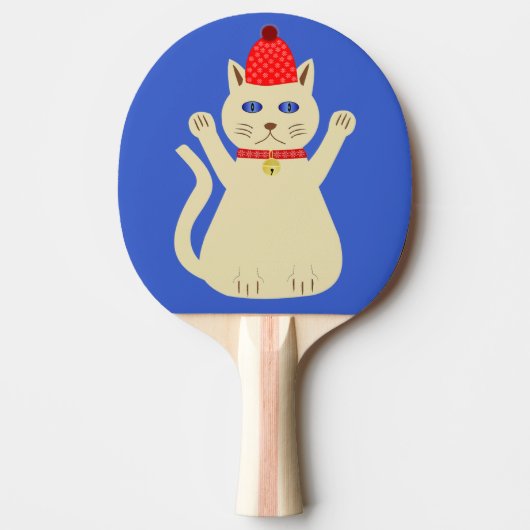 Cute Kerstmis Tafeltennisbatje (Voorkant)
