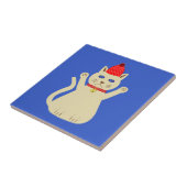 Cute Kerstmis Tegeltje (Zijkant)