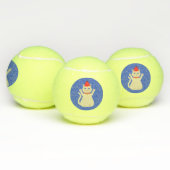 Cute Kerstmis Tennisballen (Multi)