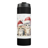 Cute Kerstmis Thermosbeker (Voorkant)