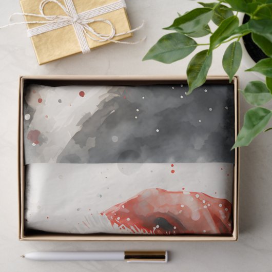 Cute Kerstmis Tissuepapier (Geschenk)