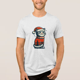 Cute Kerstmis Tri-Blend Shirt