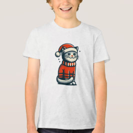 Cute Kerstmis Tri-Blend Shirt