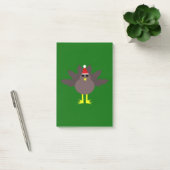 Cute Kerstmis Turkije Post merkt op Pad Post-it® Notes (Kantoor)