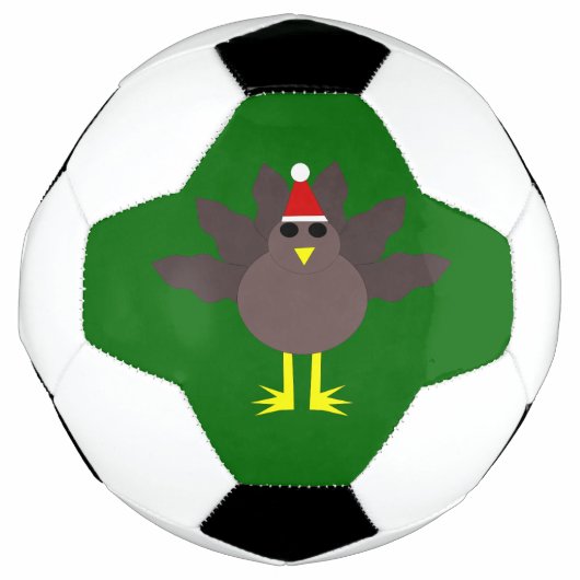 Cute Kerstmis Voetbal Turkije (Voorkant)