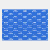 Cute Kerstmis Walrus en Snowflakes Custom Inpakpapier Vel (Voorkant 2)