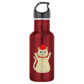 Cute Kerstmis Waterfles (Voorkant)