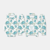 Cute Kerstmis Waterverf Zee Turtle Bedankdoosjes (Uitgevouwen)