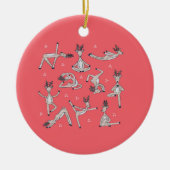 Cute Kerstmis Yoda Deer Ornament (Voorkant)