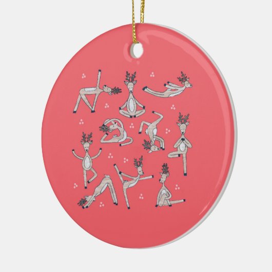 Cute Kerstmis Yoda Deer Ornament (Links)