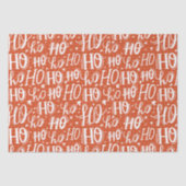 Cute Kerstmis Zebra Chic Modern Tissuepapier (Voorkant)