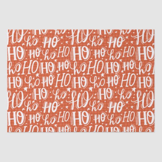 Cute Kerstmis Zebra Chic Modern Tissuepapier (Voorkant)