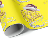 Cute Kerstmuts Cadeaupapier (Rol Hoek)