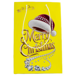 Cute Kerstmuts Medium Cadeauzakje
