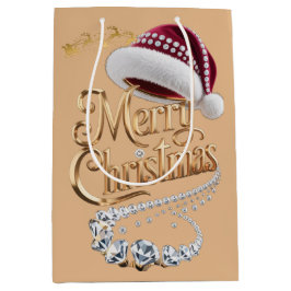 Cute Kerstmuts Medium Cadeauzakje