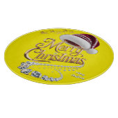 Cute Kerstmuts Snijplank (Hoek)