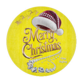 Cute Kerstmuts Snijplank