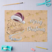 Cute Kerstmuts Tissuepapier (Craft)