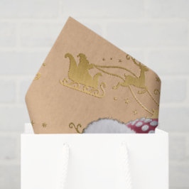 Cute Kerstmuts Tissuepapier