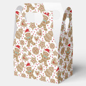 Cute kerstontbijtkoek bedankdoosjes (Geopend)