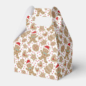 Cute kerstontbijtkoek bedankdoosjes (Voorkant Zijde)