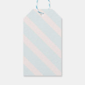 Cute kerstontbijtkoek cadeaulabel (Achterkant)