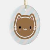 Cute kerstontbijtkoek keramisch ornament (Rechts)