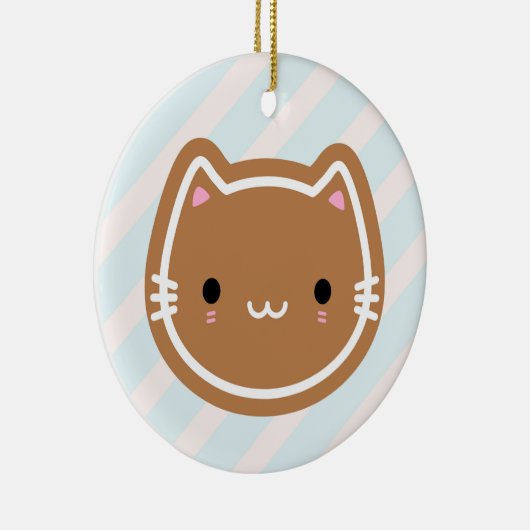 Cute kerstontbijtkoek keramisch ornament (Rechts)