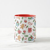 Cute-kerstontbijtkoek Mok (Midden)