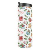 Cute-kerstontbijtkoek Thermosbeker (Geroteerd rechts)