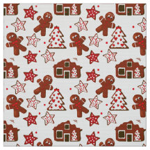 Cute kerstontbijtkoeken Cookies Pattern