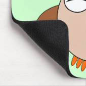Cute Kerstoowl Mousepad Muismat (Hoek)