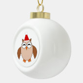 Cute Kerstoowl Ornament (Rechts)