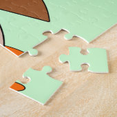 Cute Kerstoowl Puzzle Legpuzzel (Zijkant)