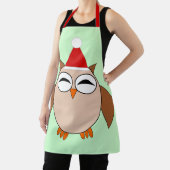 Cute Kerstoowl Schort (Insitu)