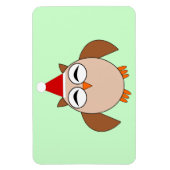 Cute Kerstowl Magnet Magneet (Verticaal)