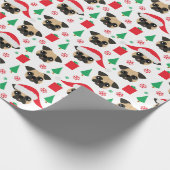 Cute Kerstpasta Cadeaupapier (Hoek)