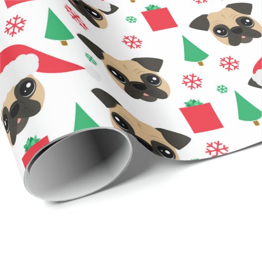 Cute Kerstpasta Cadeaupapier (Rol Hoek)